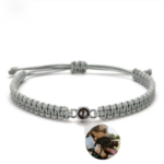 Custom Photo Braided Projection Bracelet