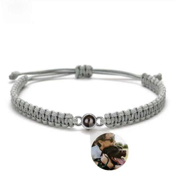 Custom Photo Braided Projection Bracelet 2025022701