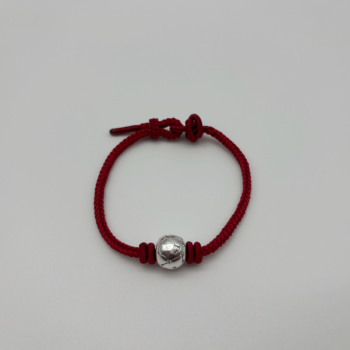 Zodiac Silver Ball Braided Bracelet 2025022601