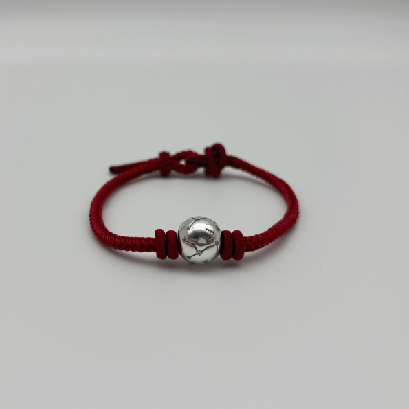 Zodiac Silver Ball Braided Bracelet 2025022602