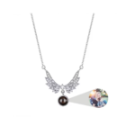 Angel Wings Photo Projection Necklace 2025031701