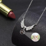 Angel Wings Photo Projection Necklace 2025031701