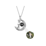 Cat Moon Projection Photo Necklace 2025031701