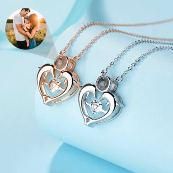 Custom Dolphin Projection Necklace 2025031304