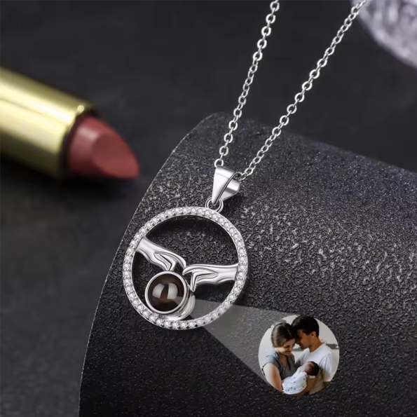 Custom Hands of Love Projection Necklace 2025031403