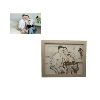 Custom Woodcut Painting Photo 2025030401