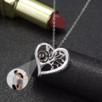 Heart-Shaped Tree of Life Projection Necklace 2025031701