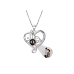 S925 Butterfly Projection Necklace 2025031401