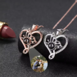 S925 Butterfly Projection Necklace 2025031401