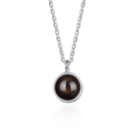 S925 Round Projection Necklace 2025031901